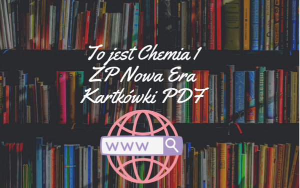 To jest Chemia 1 ZP Nowa Era Kartkówki PDF - Odpowiedzinasprawdziany.pl