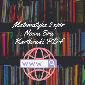 Matematyka 2 zpir Nowa Era Kartkówki PDF