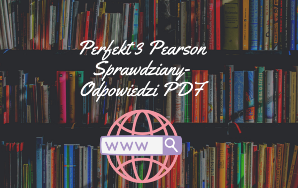 Perfekt 3 Pearson Sprawdziany-Odpowiedzi PDF
