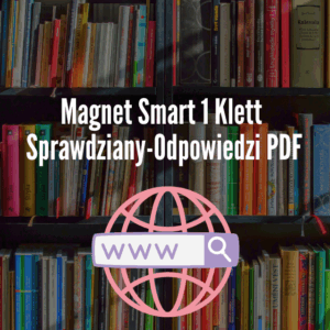 Magnet Smart 1 Klett Sprawdziany-Odpowiedzi PDF