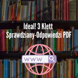 Ideal! 3 Klett Sprawdziany-Odpowiedzi PDF